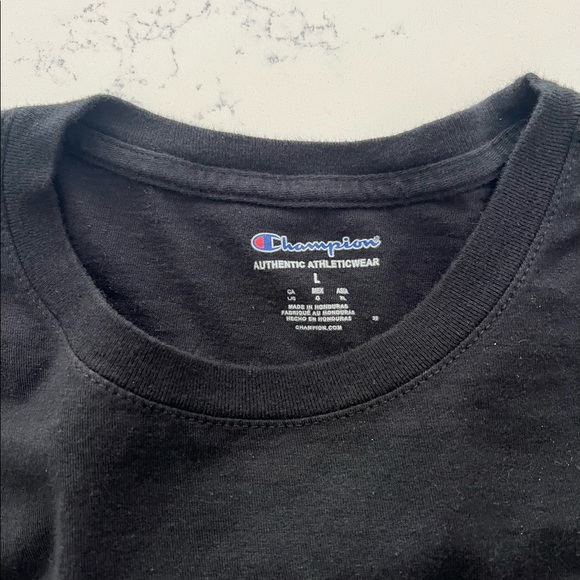 Mens champion graphic short sleeve shirt - Picture 2 of 4